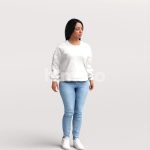 Posed Plus 080-4502-B Woman