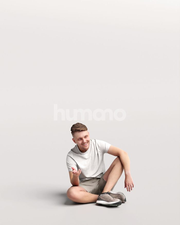 Posed 034-1861 Man
