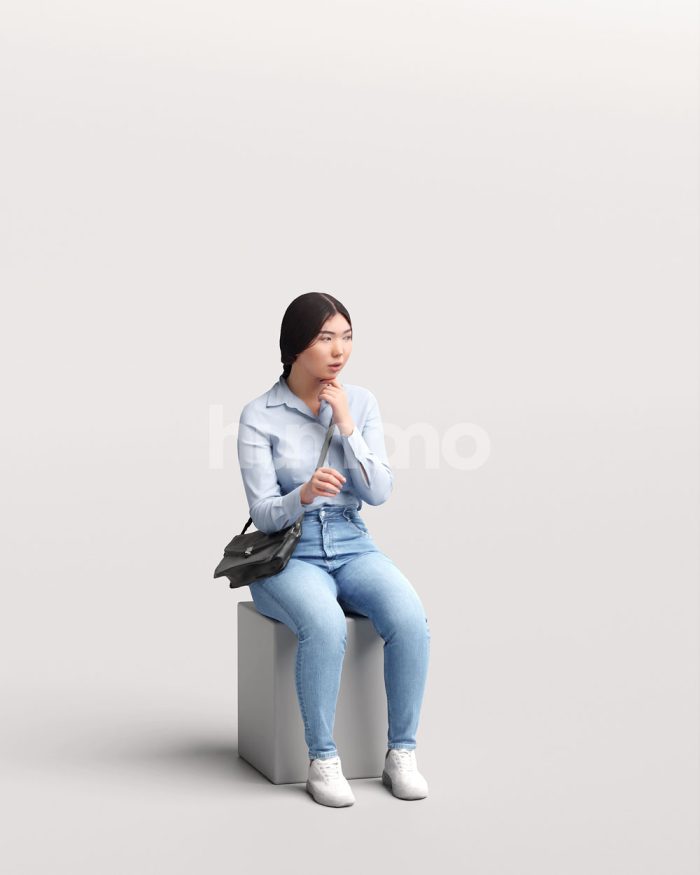Posed 051-5560 Woman
