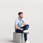 Posed 054-2376 Man