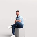 Posed 054-2376 Man