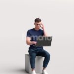 Posed 057-2878 Man