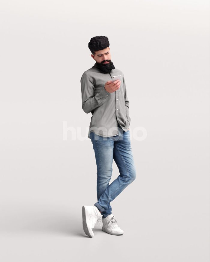 Posed 068-1395 Man