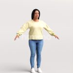 Rigged 080-4502 Woman