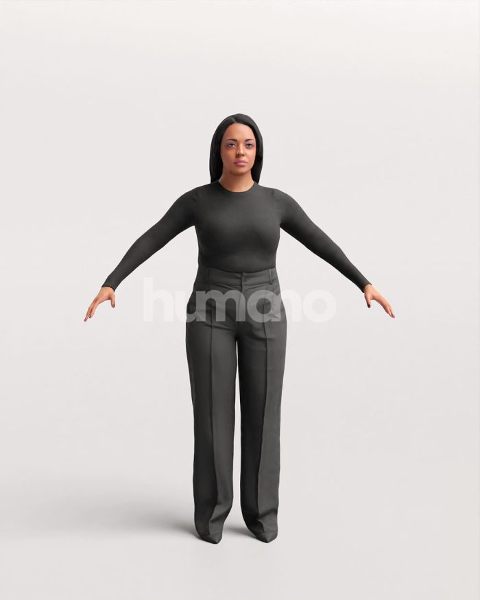 Rigged 080-4578 Woman