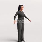 Rigged 080-4578 Woman