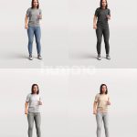 Posed Plus 045-3658-B Woman