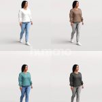 Posed Plus 080-4502-C Woman