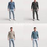 Posed Plus 034-1821-A Man
