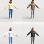 Rigged 080-4502 Woman
