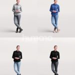 Posed 046-3886 Woman