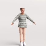 Rigged 027-4382 Girl