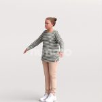 Rigged 027-4382 Girl
