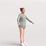 Rigged 027-4382 Girl