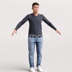 Rigged 040-1821 Man