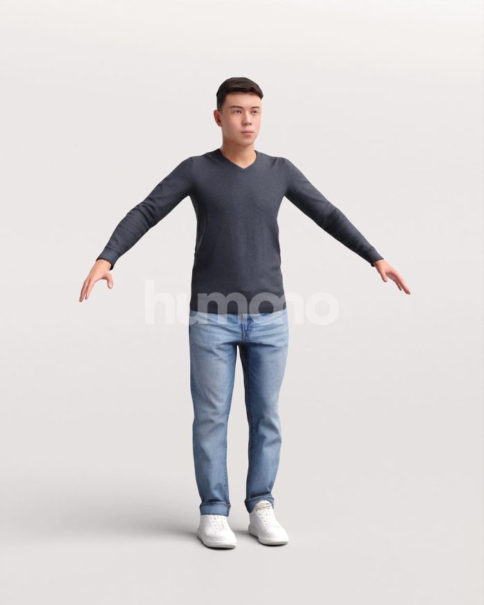 Rigged 040-1821 Man