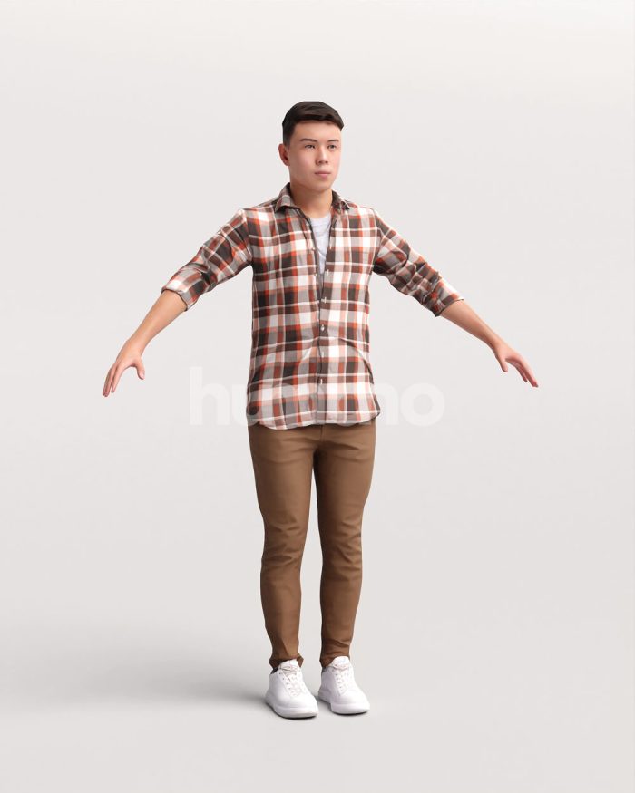 Rigged 040-1847 Man