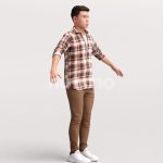 Rigged 040-1847 Man