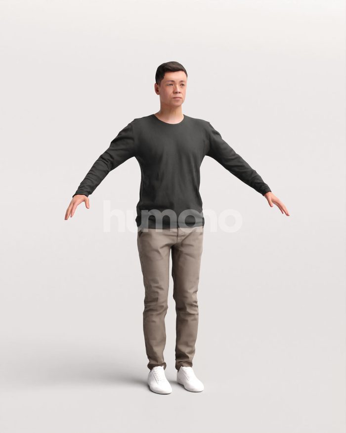 Rigged 042-2187 Man