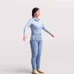 Rigged 051-5552 Woman