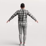 Rigged 063-2861 Man