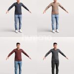 Rigged Plus 040-1821 Man