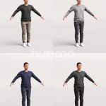Rigged 042-2187 Man