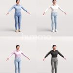 Rigged 051-5552 Woman