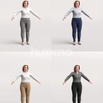 Rigged 094-5638 Woman
