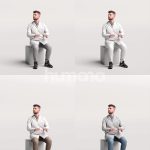 Posed 054-2455 Man