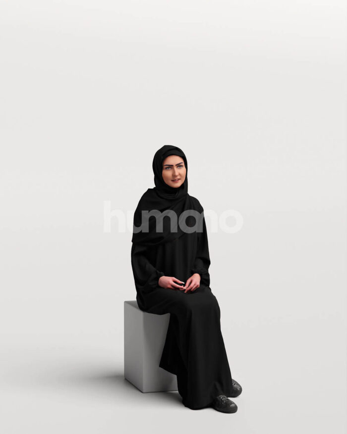 Posed 052-6515 Woman Arab