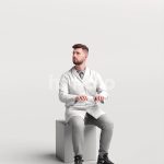 Posed 054-2455 Man