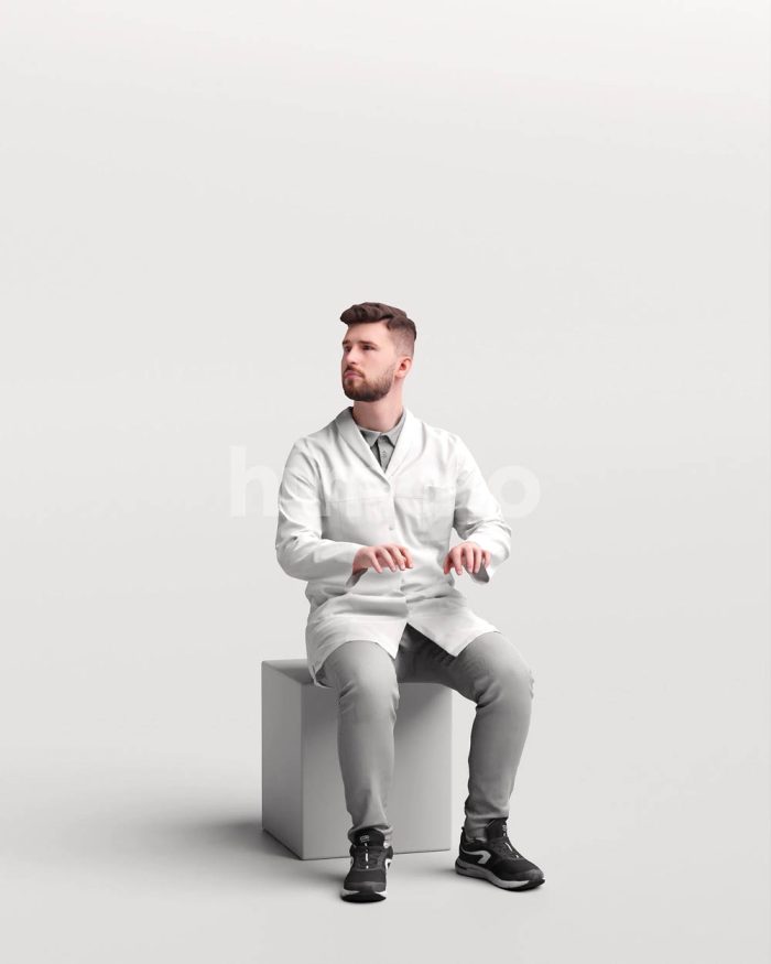 Posed 054-2455 Man