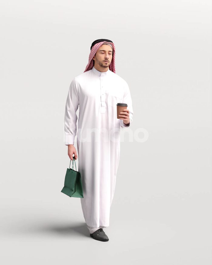 Posed 062-6655 Man Arab