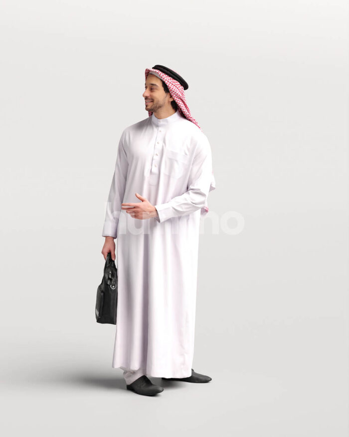 Posed 062-6667 Man Arab