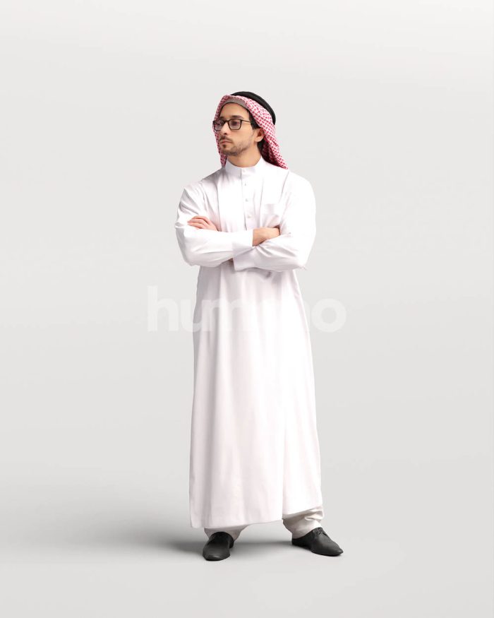 Posed 062-6682 Man Arab