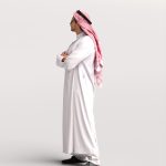 Posed 066-6860 Man Arab