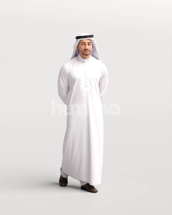 Posed 062-6703 Man Arab