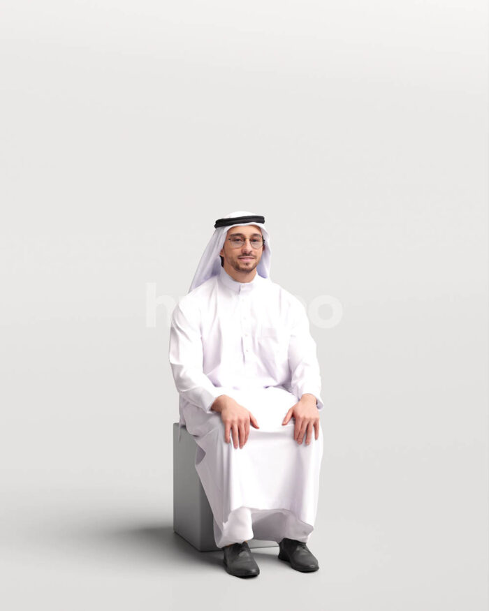 Posed 062-6729 Man Arab