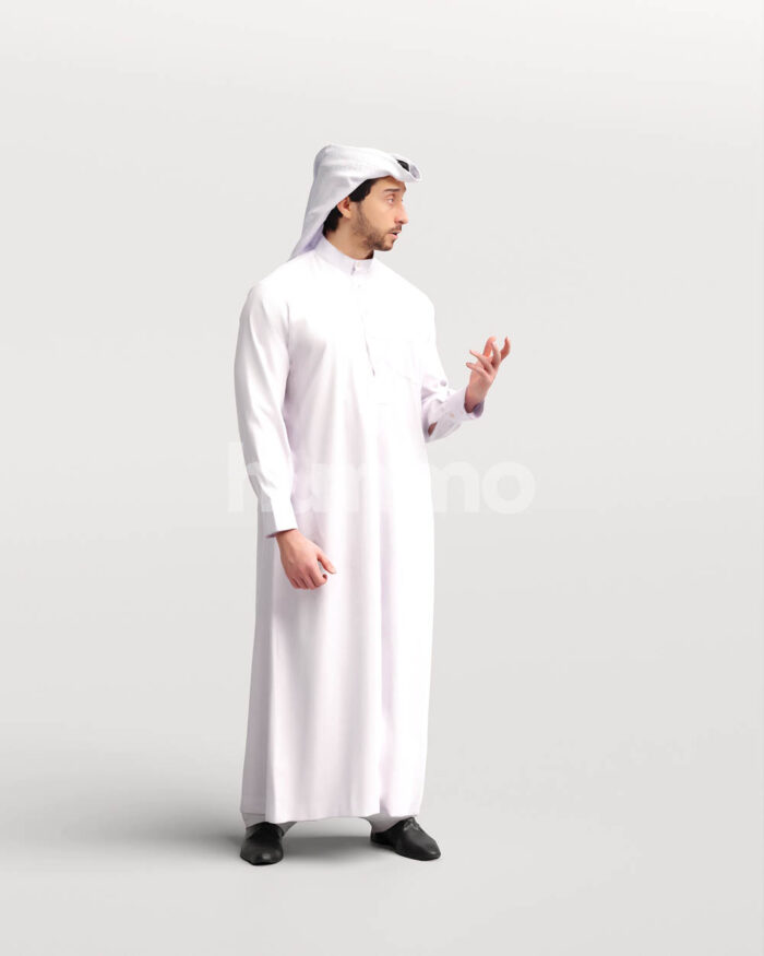 Posed 062-6736 Man Arab