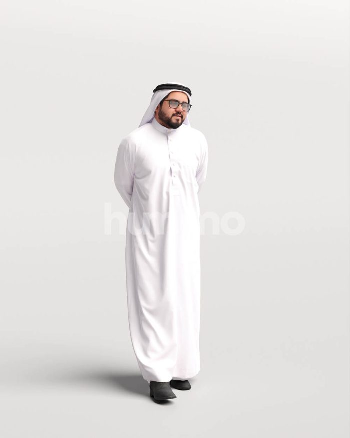 Posed 065-7112 Man Arab