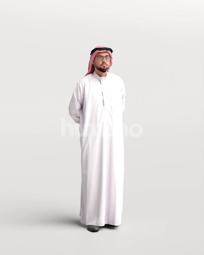 Posed 067-6058 Man Arab