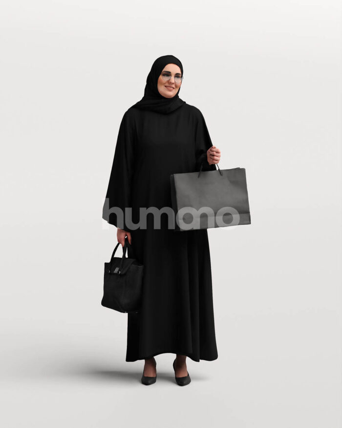 Posed 085-6197 Woman Arab
