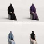 Posed 085-6253 Woman Arab