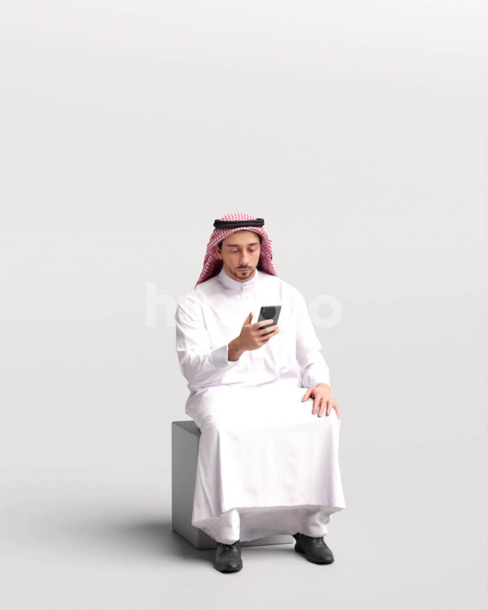 Posed 062-6686 Man Arab