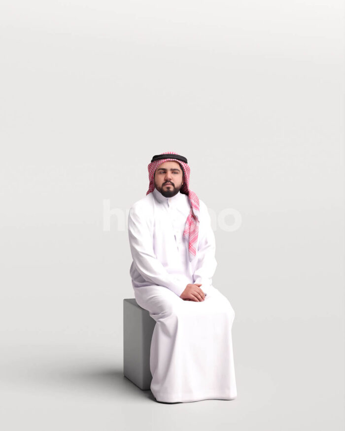 Posed 065-7091 Man Arab