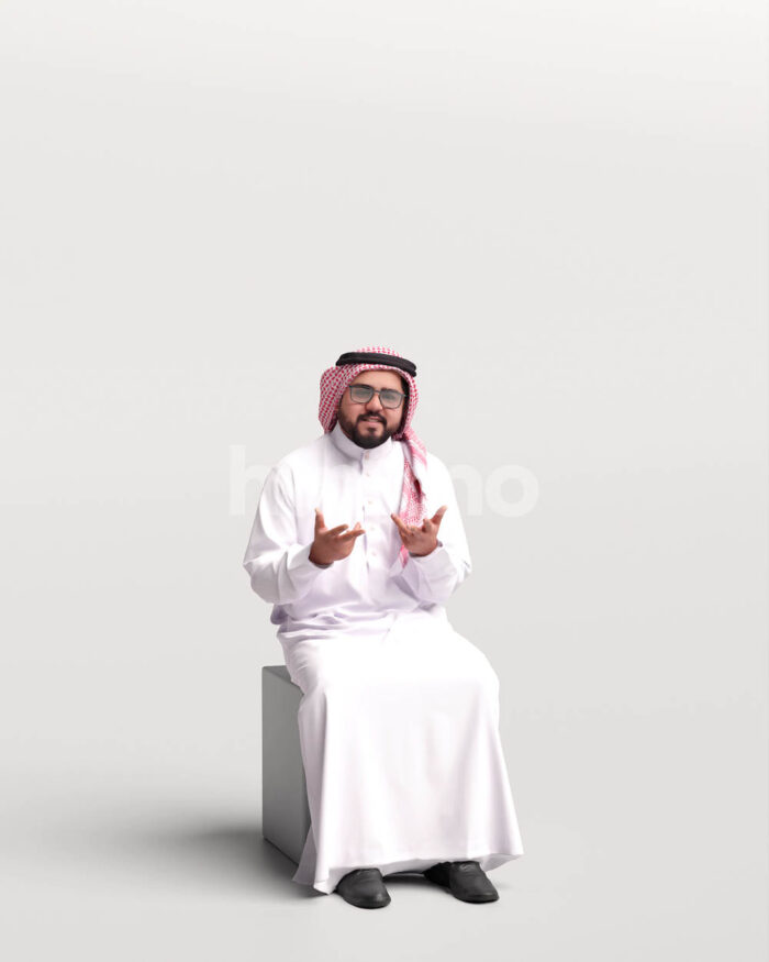 Posed 065-7096 Man Arab