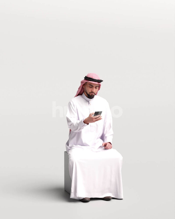 Posed 067-6072 Man Arab