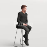 Posed 034-1823 Man