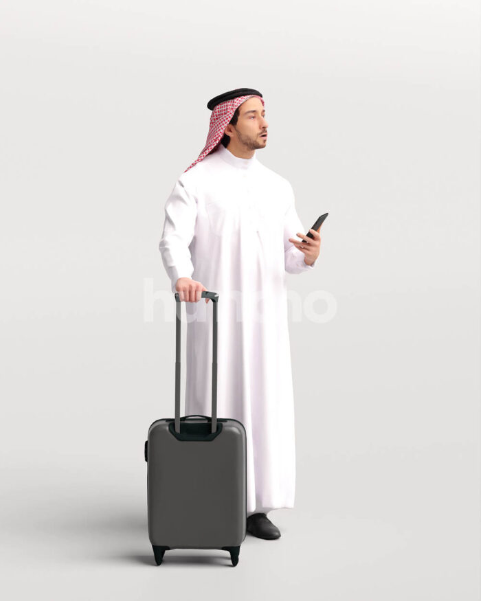 Posed 062-6685 Man Arab